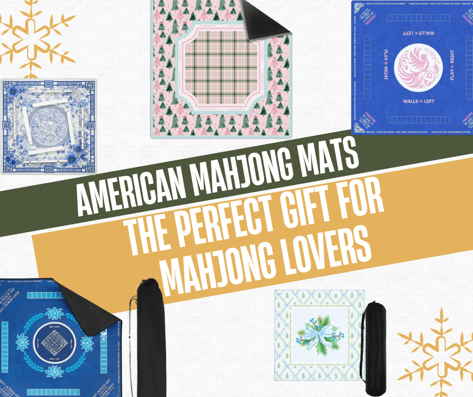 Assortment of mahjong mats for stylish tables and noise reduction